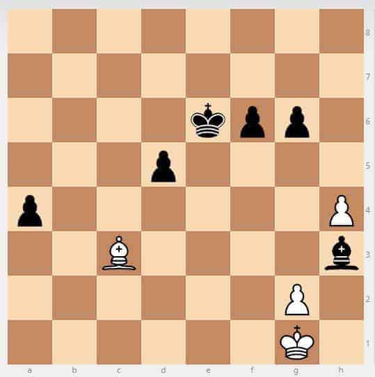 Posición ajedrez Topalov Shirov Posición de ajedrez registrada en la partida entre Topalov y Shirov en el año 1998.