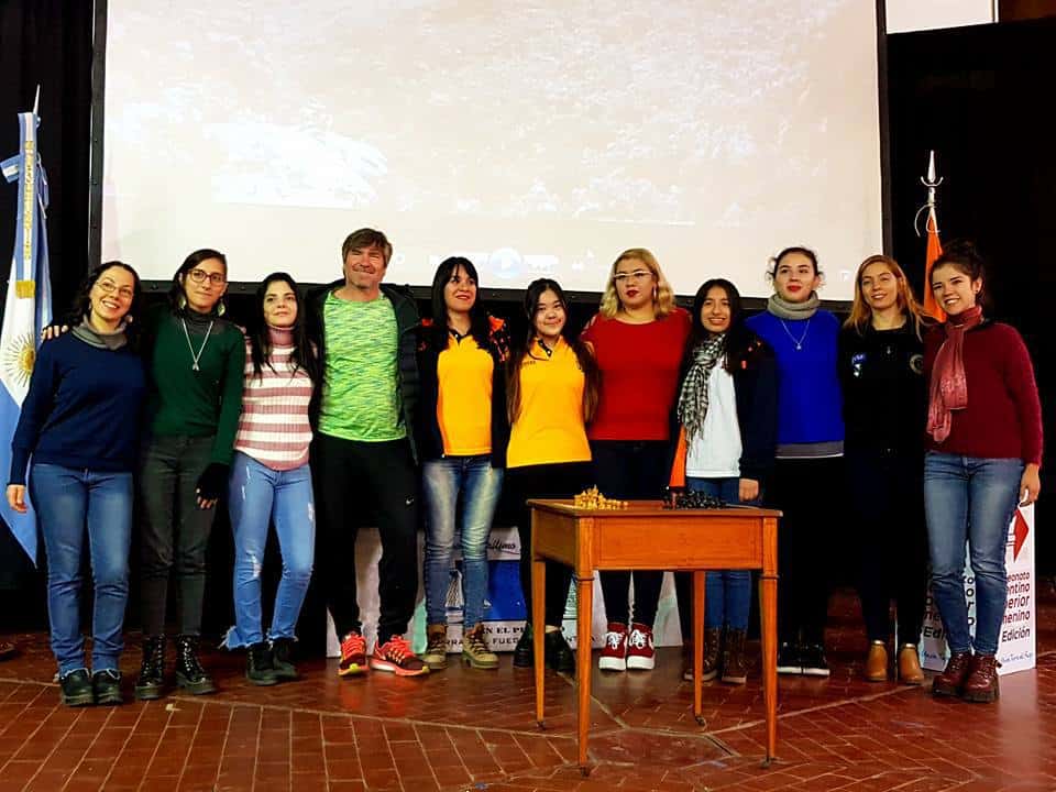 Jugadoras de ajedrez de argentina Ajedrecistas campeonato femenino ajedrez argentina