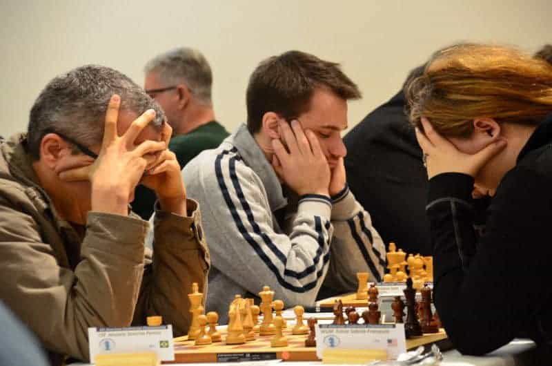 Ajedrecistas durante el Continental de Ajedrez de las Américas 2018